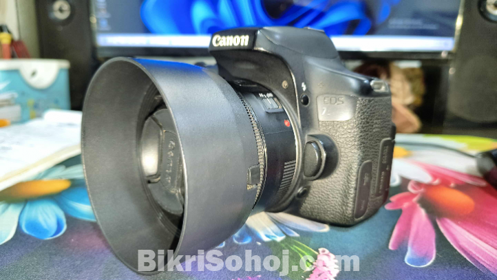 canon 750d +50mm stm prim lens